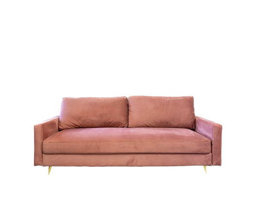 Peony Velvet Sofa