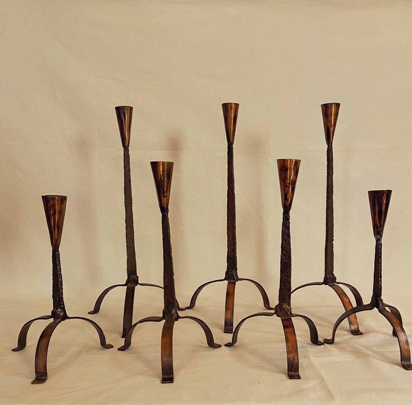 Brutalist Candlestick Collection