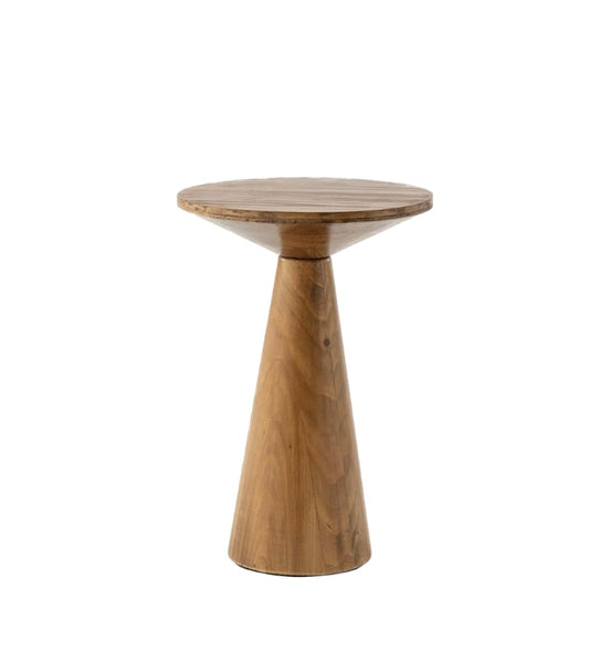 Modern Pedestal Side Table