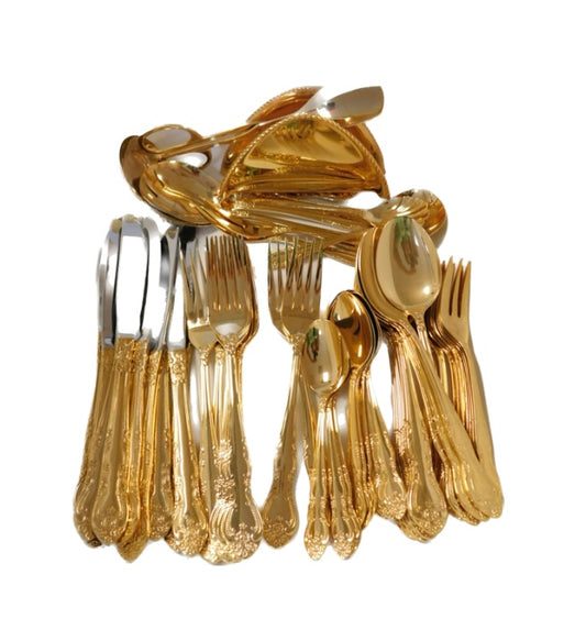 Gold Plated Flatware Collection