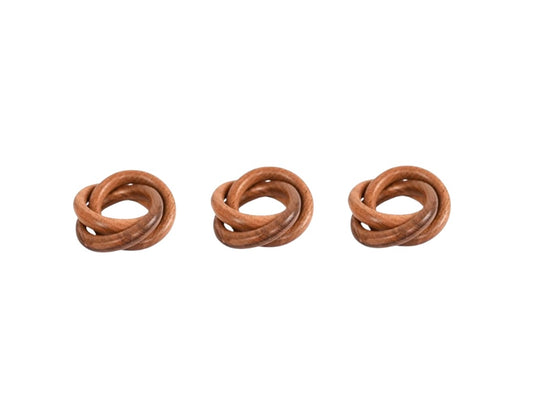 Walnut Knot Napkin Ring