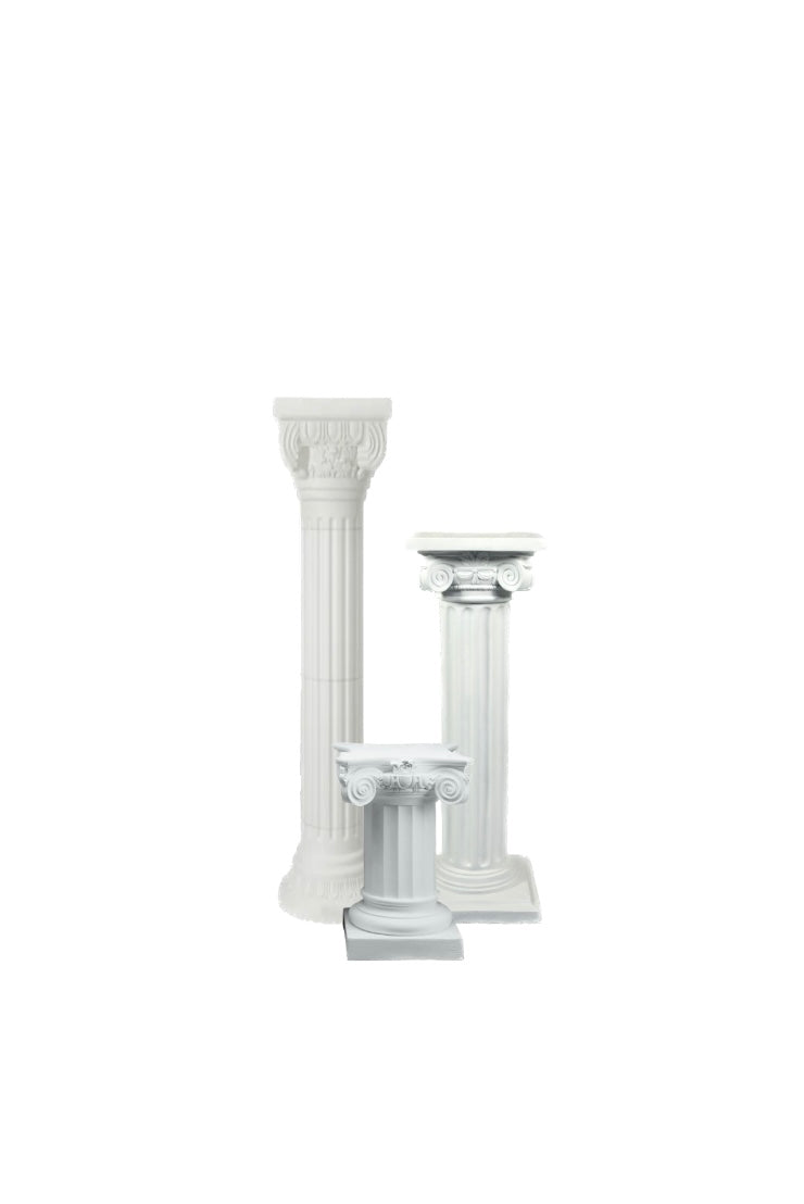 Plaster Pillar Trio