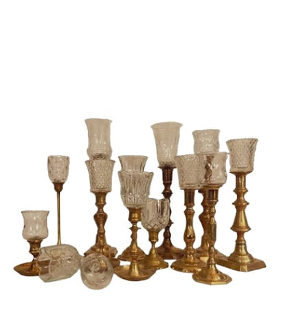 Glassy Peg Votive Collection