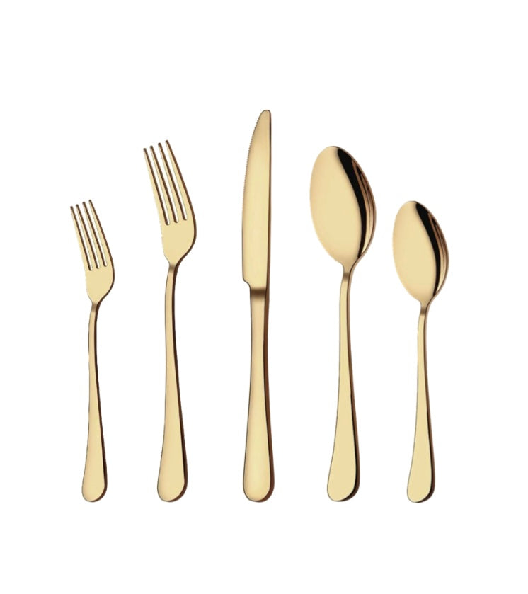 Modern Gold Flatware