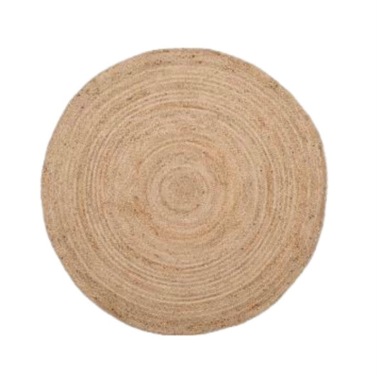 Classic Circle Jute Rug 6’