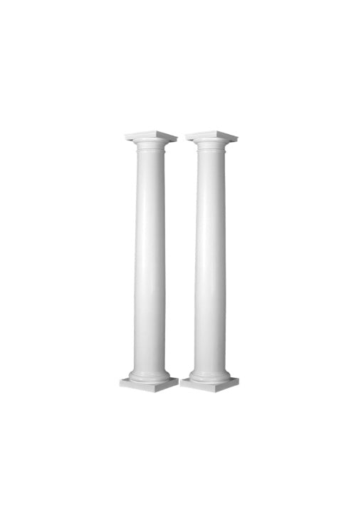 Plaster Column Pair