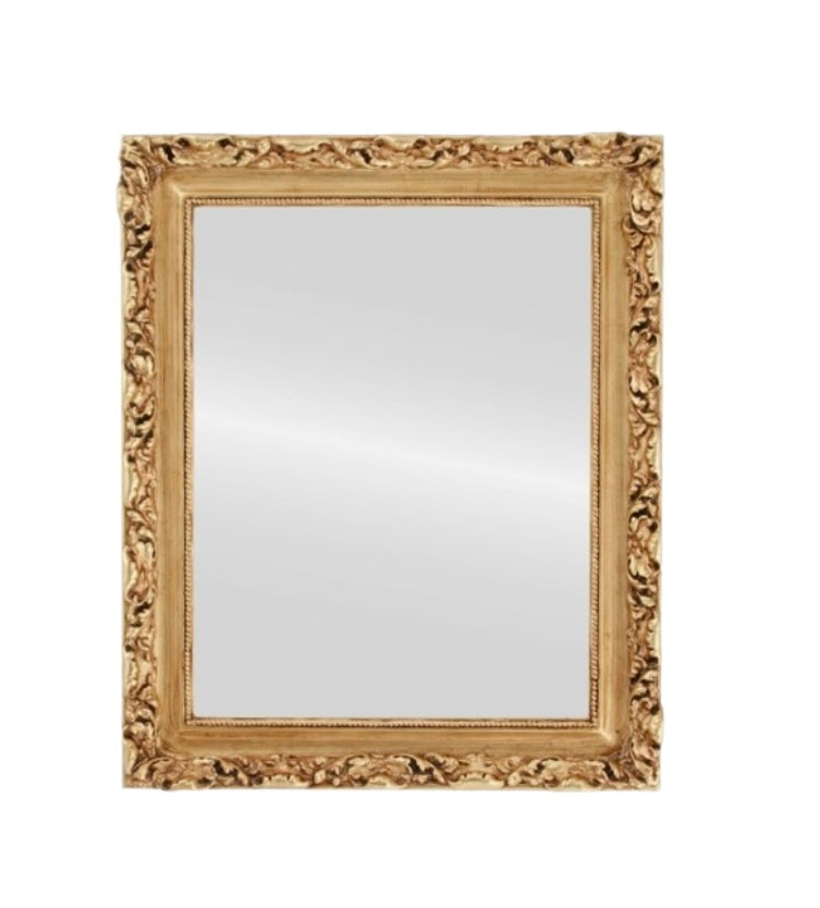 Gold Leaf Antique Mirror