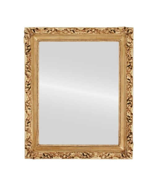 Gold Leaf Antique Mirror