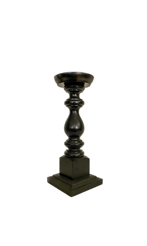 Black Lacquer Pedestal