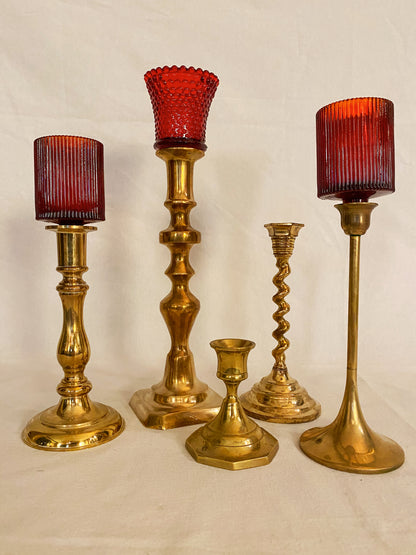 Ruby Peg Votive Collection