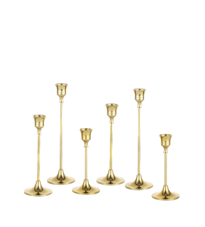 Classic Gold Candlestick Collection