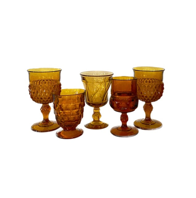 Amber Goblet Collection