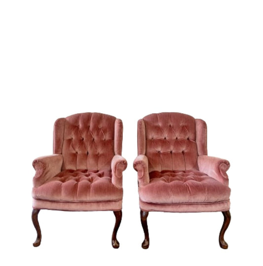 Blushing Chesterfield Pair