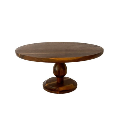 Acacia Wood Pedestal Collection