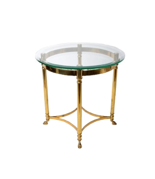 Heather Brass Side Table