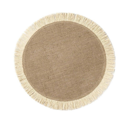 Jute Fringe Placemat