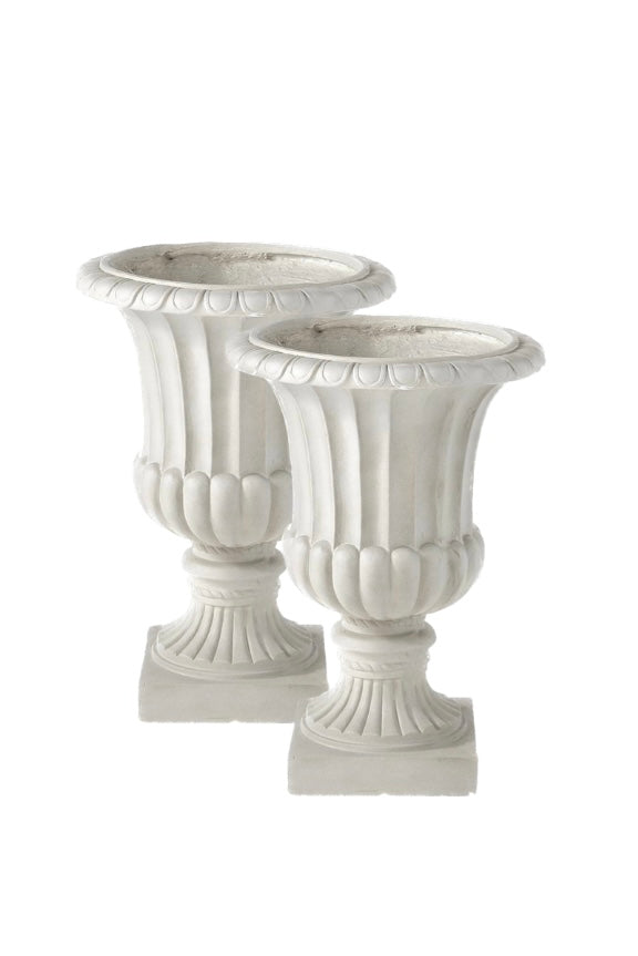 Caesar Floor Urn Pair