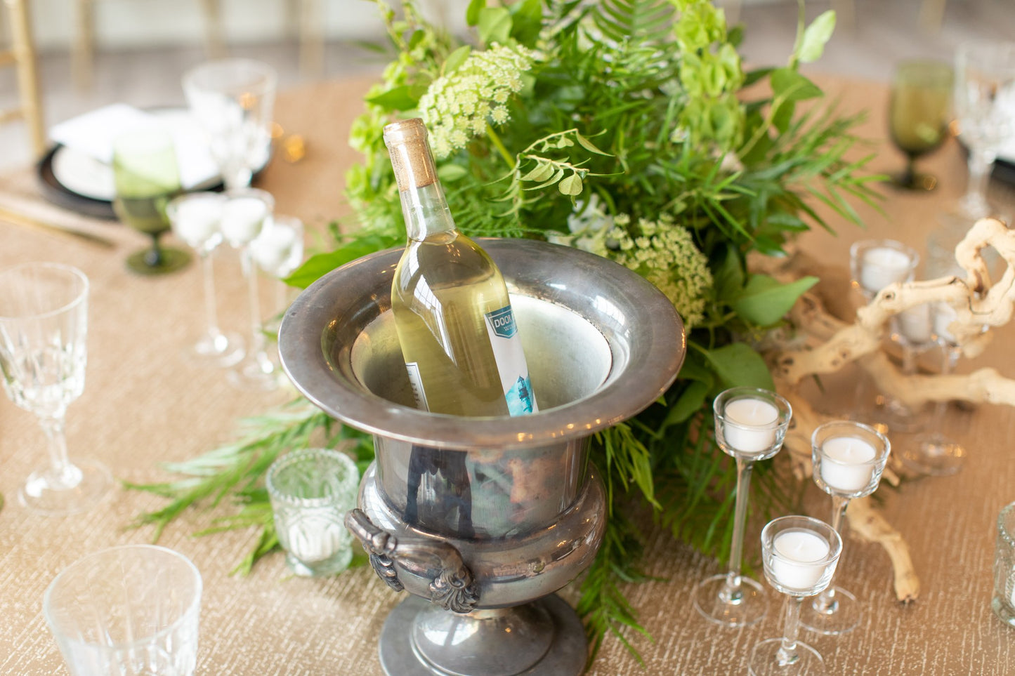 Vintage French Champagne Bucket