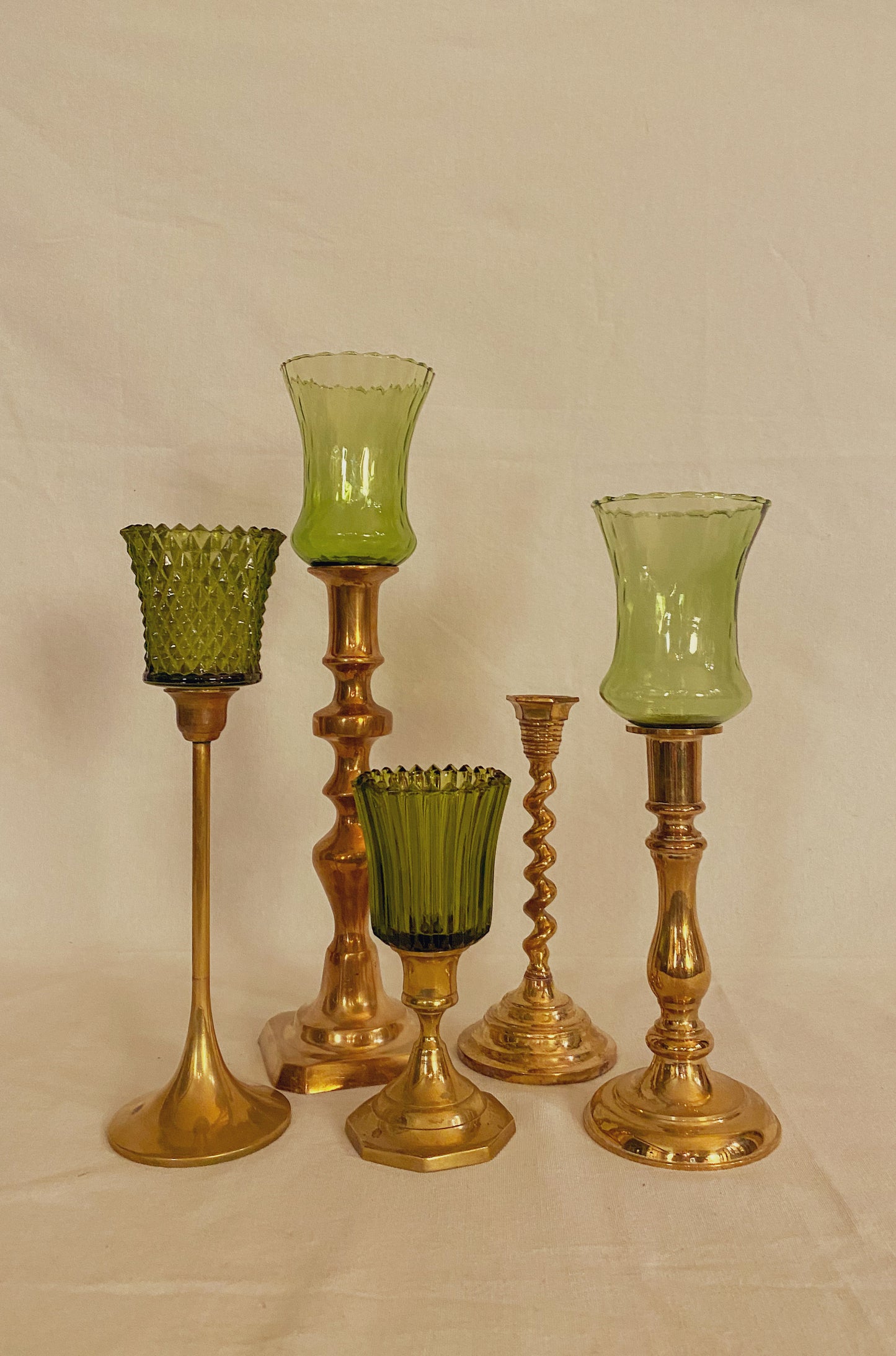 Olive Peg Votive Collection