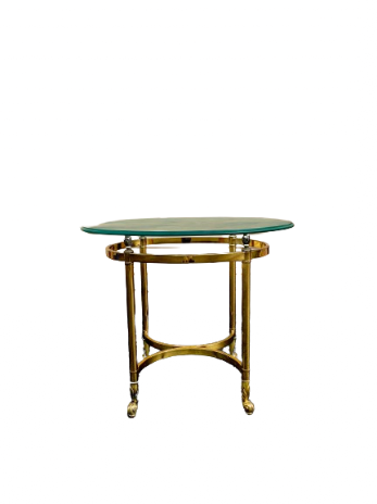 Serena Brass Side Table